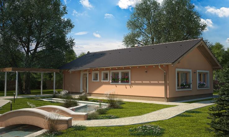 projekt domu BUNGALOW 147